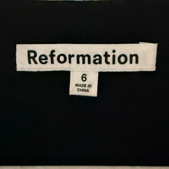 Reformation Black linen Sleeveless Aspen vest - Picture 4 of 5